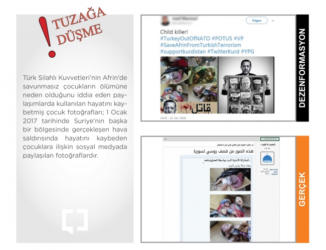 YPG/PKK'nın 'Afrin' yalanları tek tek deşifre edildi
